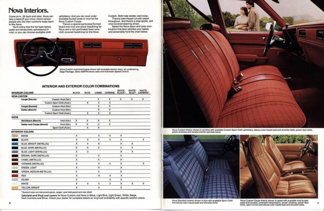 1979 Nova OEM Brochures