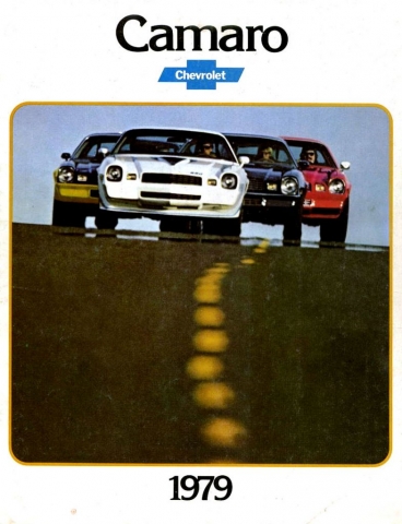 1979 Camaro OEM Brochure - Cover
