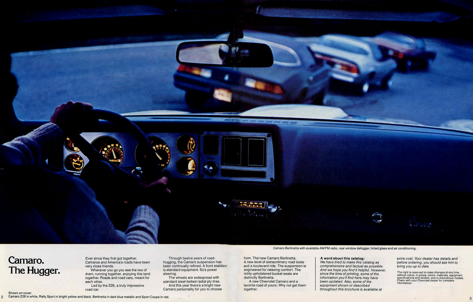 1979 Camaro OEM Brochure - Page 2 & 3