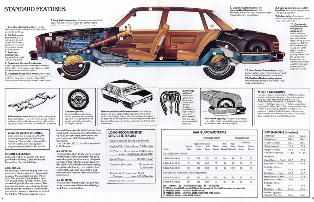 1980 Chevrolet Malibu OEM Brochure