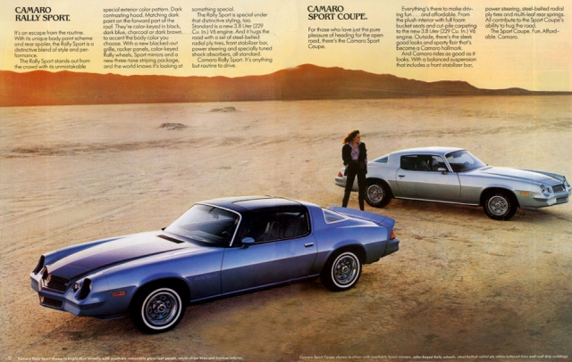 1980 Camaro OEM Brochure