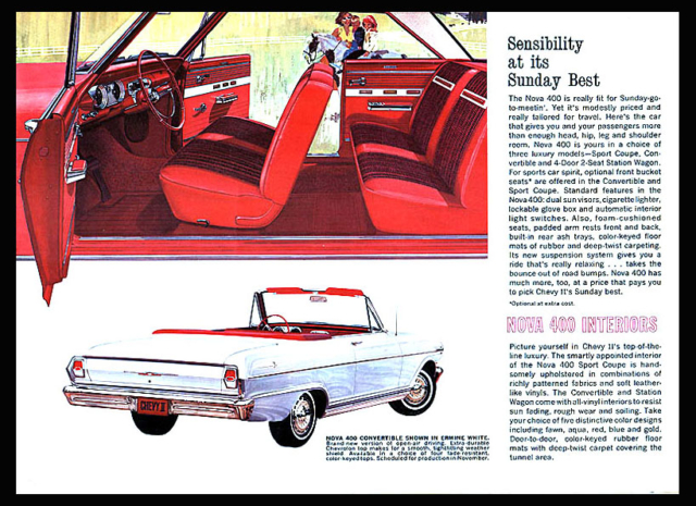 1962 Chevy II OEM Brochure