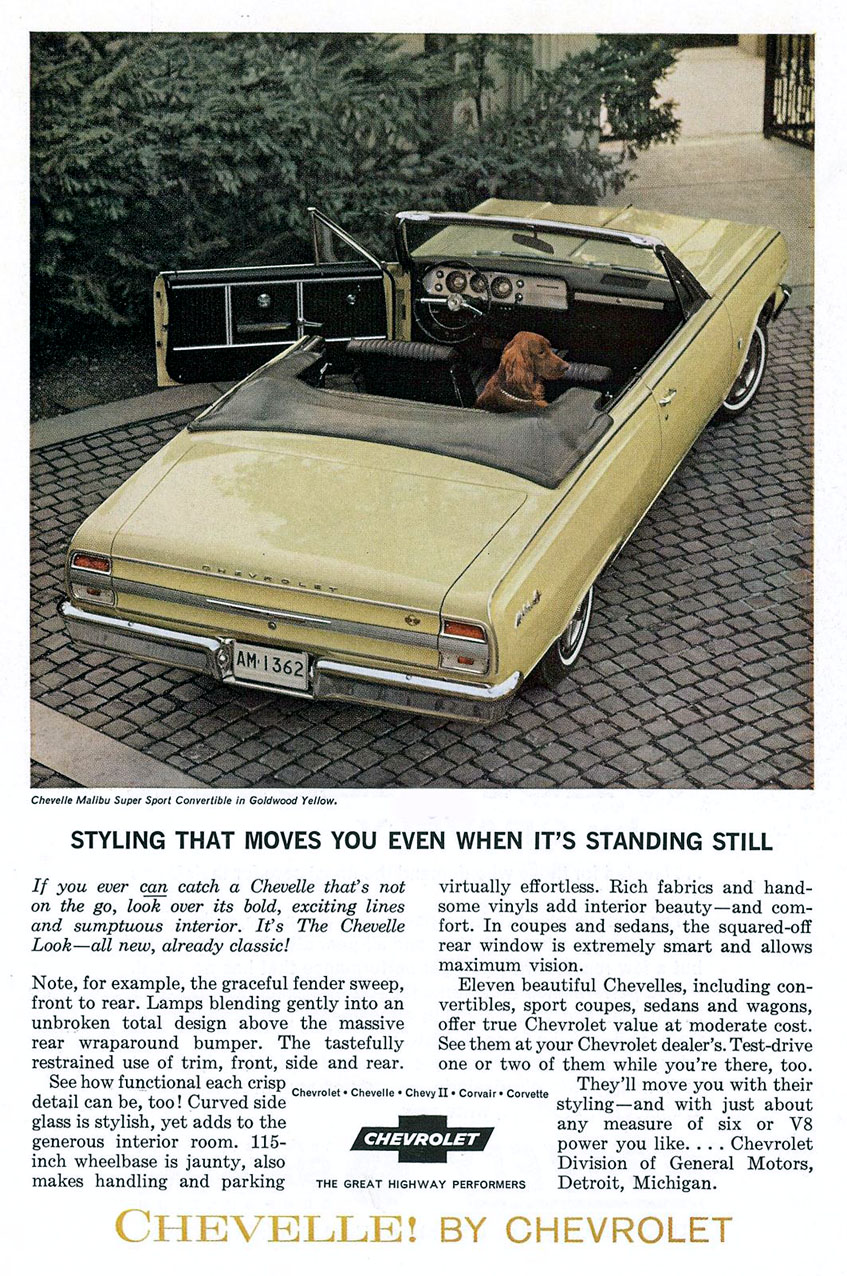1964 Chevelle Print Ad