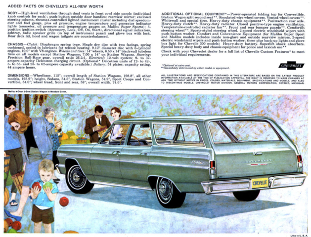 1964 Chevelle OEM Brochure - Page 10
