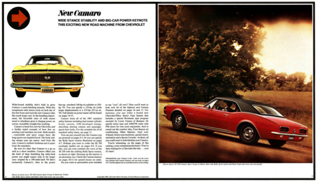 New Camaro By Chevrolet (1967)