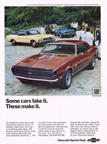 Some Cars Fake it. Camaro Makes It.