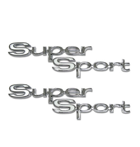 1967 Chevelle Super Sport Quarter Panel Emblems
