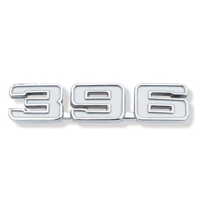 396 fender emblem