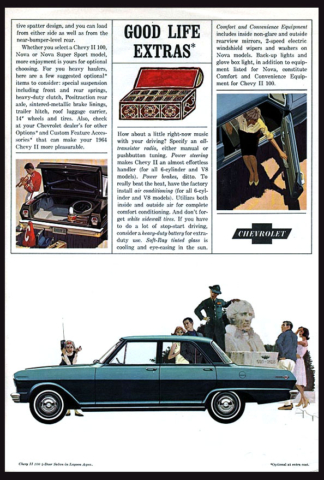 1964 Chevy II Nova OEM Brochure