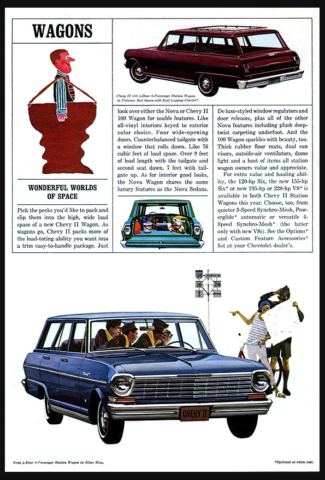 1964 Chevy II Wagon OEM Brochure
