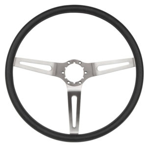 black comfortgrip sport steering wheel