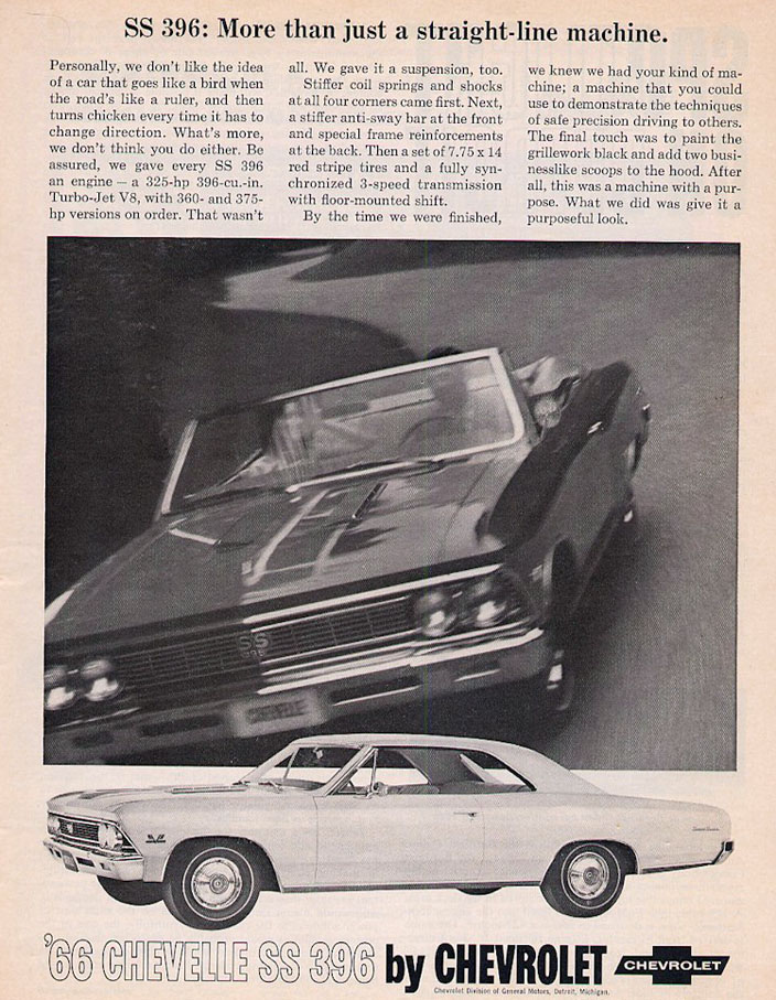 1966 Chevelle Ad