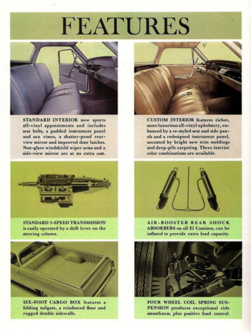 1966 El Camino OEM Brochure