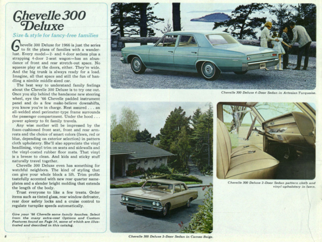 1966 Chevelle OEM Brochure