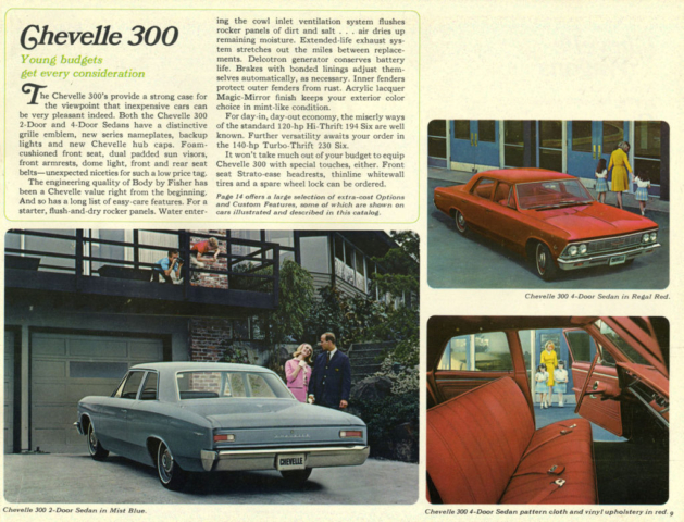 1966 Chevelle OEM Brochure