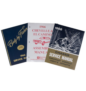 1966 Chevelle Factory Shop Manual Set