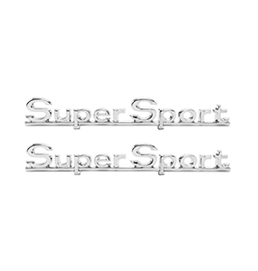 1966 Chevelle Super Sport Quarter Panel Emblems