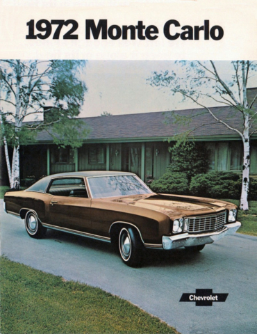 1972 Monte Carlo Brochure