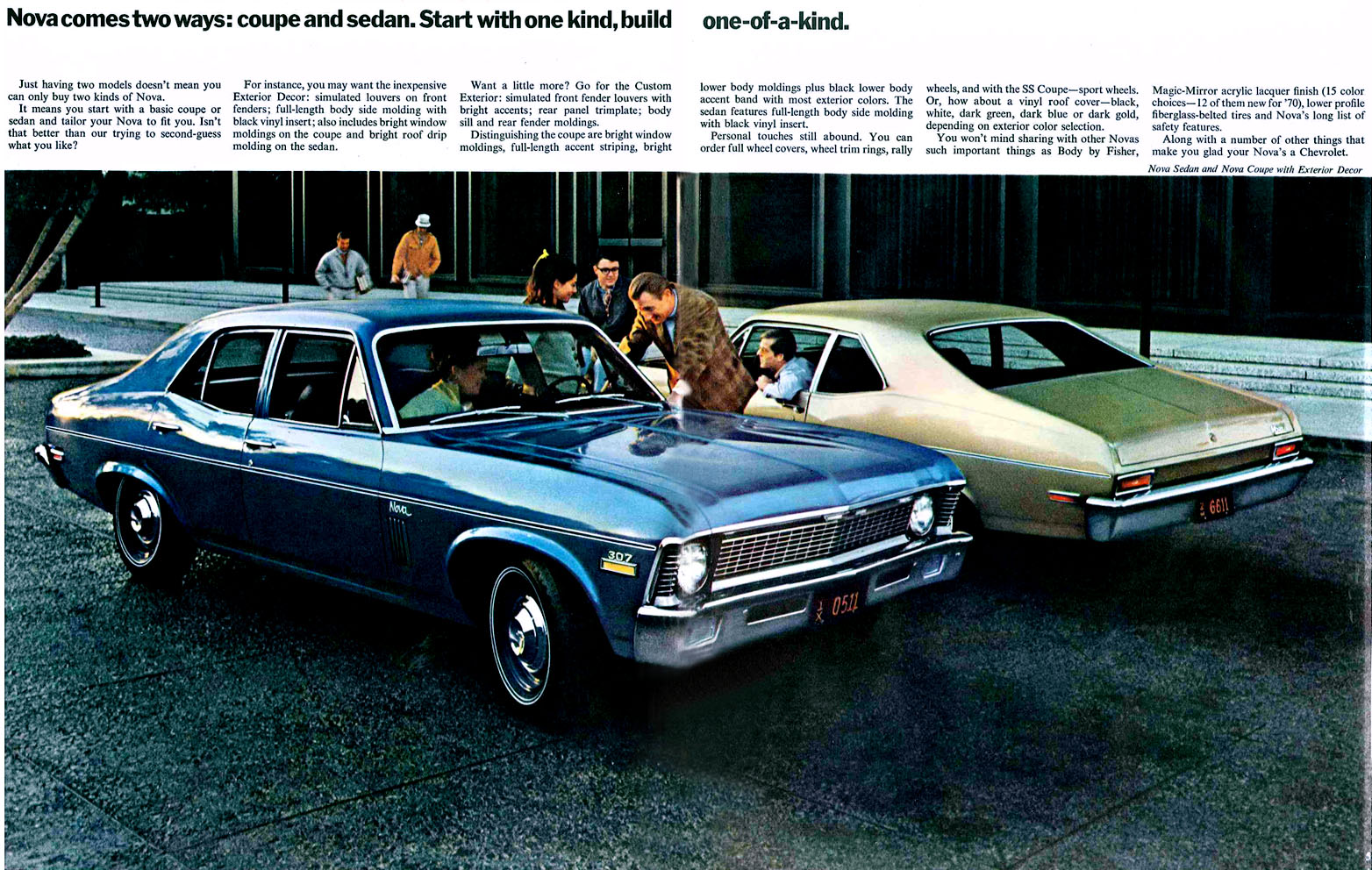 1970 Nova OEM Brochure.