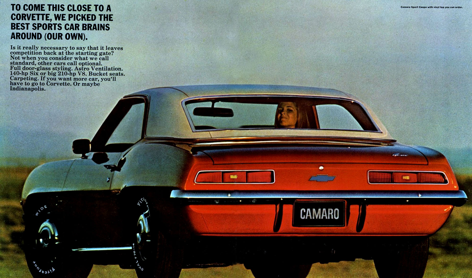 1969 Camaro OEM Brochure