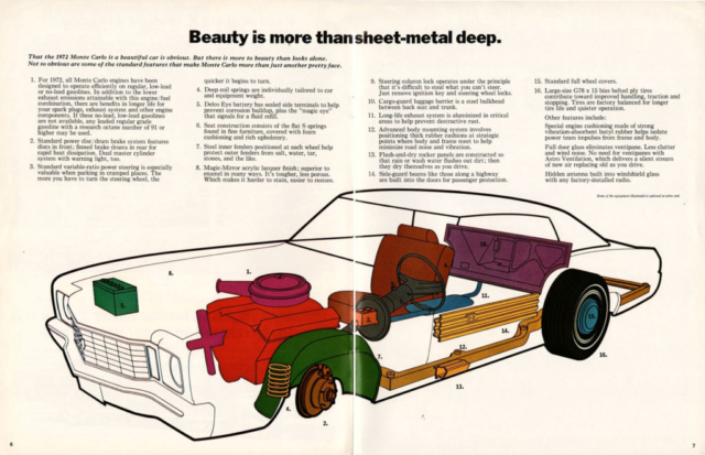 1972 Monte Carlo Brochure