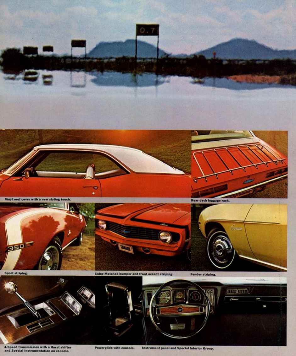 1969 Camaro Extra Equipment Continued