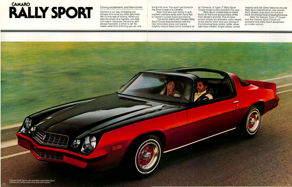 1978 Camaro OEM Brochure.