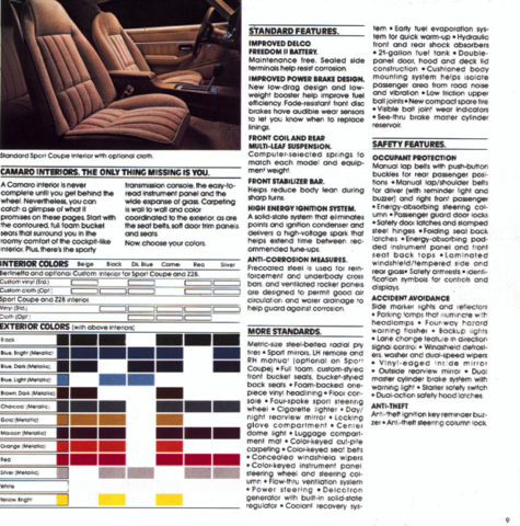 1981 Camaro OEM Brochure (7)