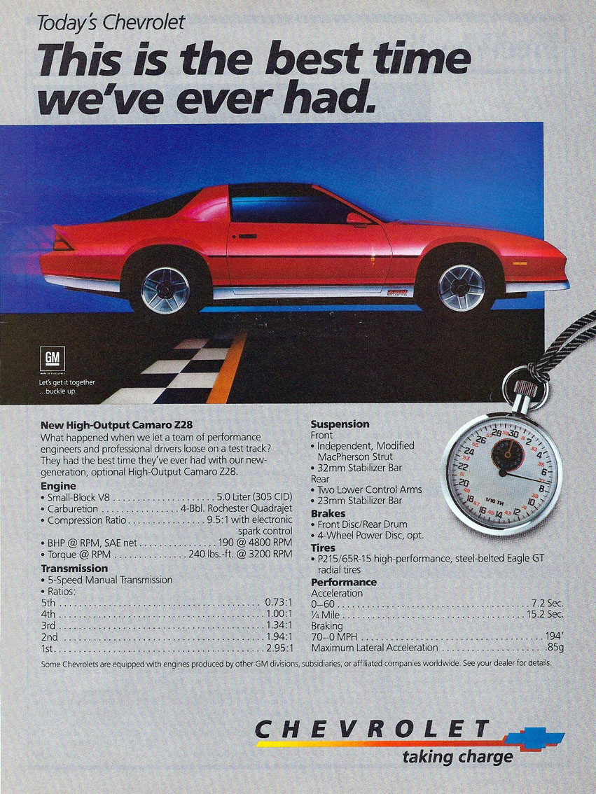 1984 Camaro OEM Dealer Ad (2)