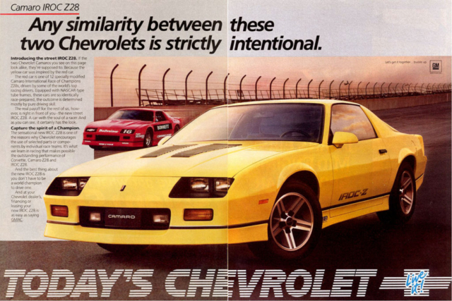 1985 Camaro Dealer Ad (1)