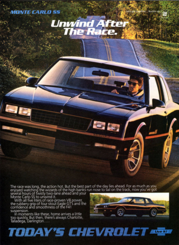 1986 Monte Carlo SS OEM Brochure