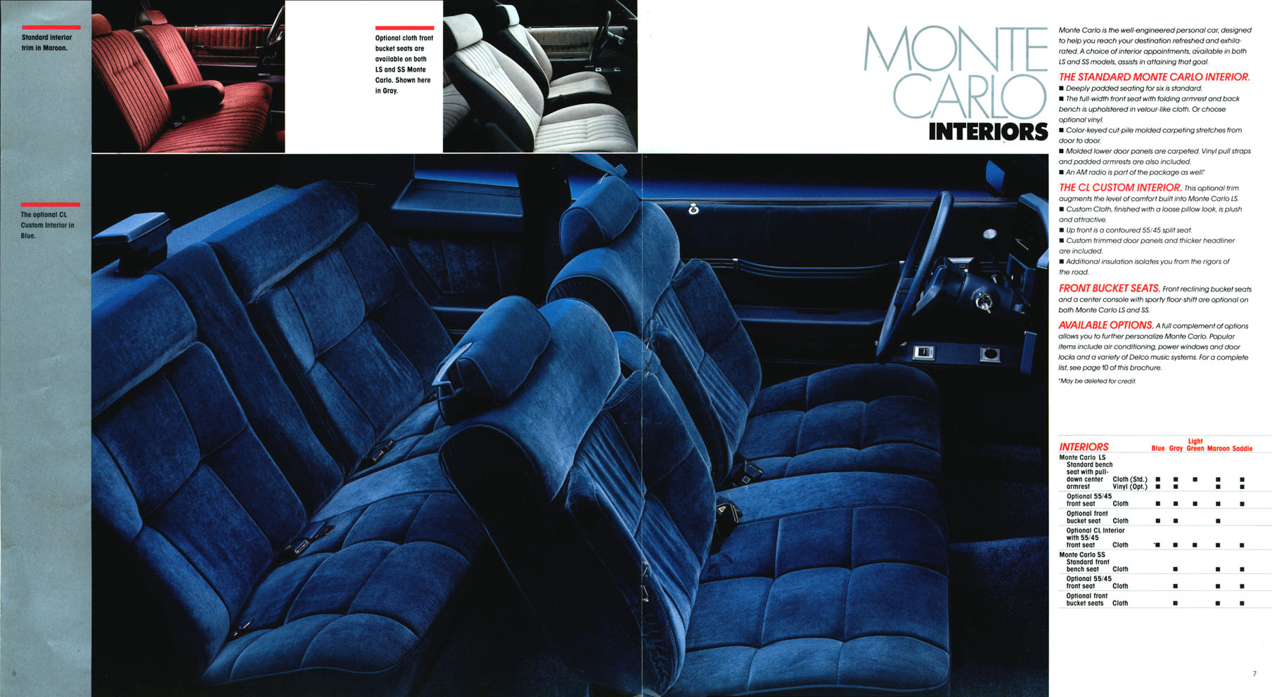 1987 Monte Carlo OEM Brochure (4)