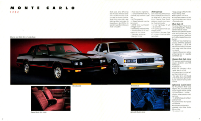 1988 Monte Carlo OEM Brochure (3)