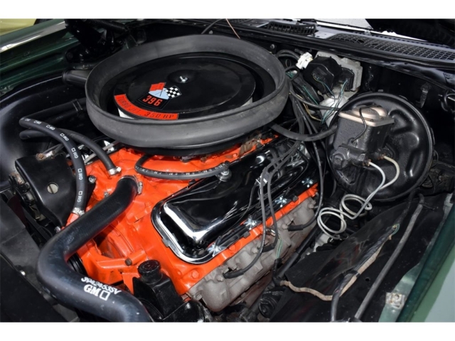 1970 Chevelle Engine Compartment