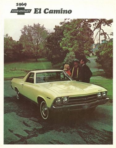 1969 Chevrolet El Camino OEM Brochure