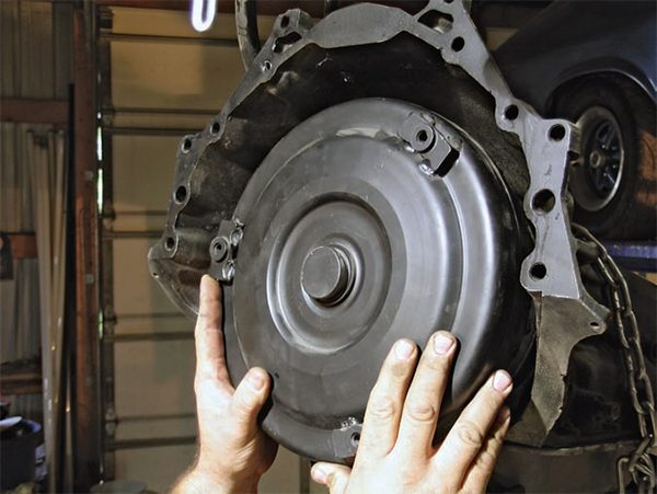 Installing Torque Converter