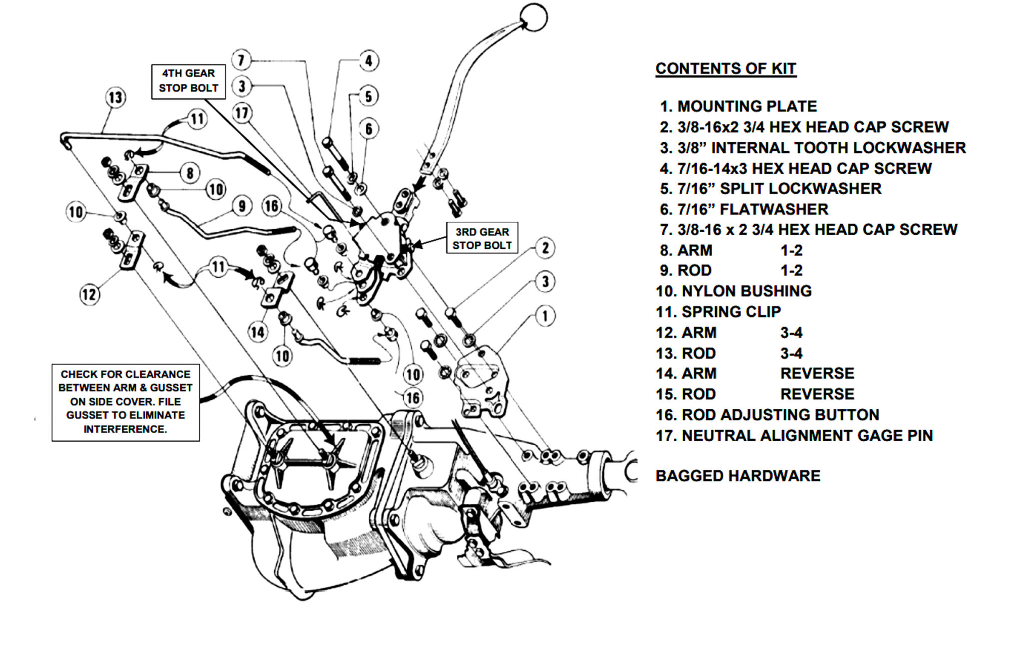 How To Adjust Your Hurst Shifter Linkage Ground Up Motors