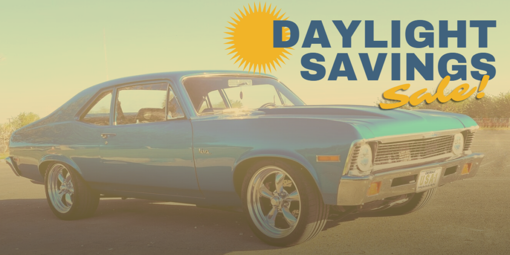 Daylight Savings Sale