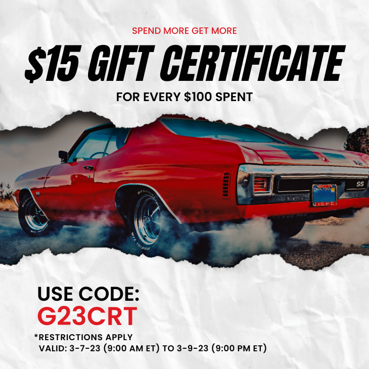 Gift Certificate Deal