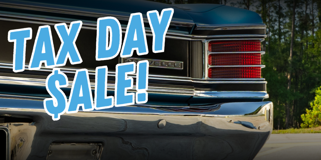 TAX Day Sale