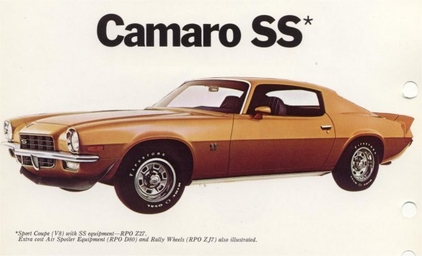 1972 Camaro Parts and Restoration Information