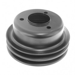 Deep Groove Alternator Pulley For Classic Chevy V8 (Camaro, Chevelle, Corvette 302-454) - Zinc Finish