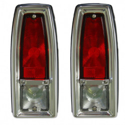1970 70 CHEVELLE Malibu El Camino Amber Parking Lamp Lens Pair Limited