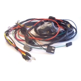 1972 Monte Carlo HEI Engine Harness, BB Auto, Warning Lights w/ Internally Regulated Alternator Passen Image