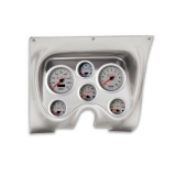 1967-1968 Camaro Thunder Road Concourse Series, Silver Face Gauges, Brush. Alum. Dash Image