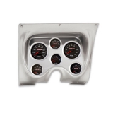 1967-1968 Camaro Thunder Road Concourse Series, Black Face Gauges, Brush. Alum. Dash Image