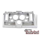 Classic Thunder Road 1969 Chevrolet 6 Hole Dash Panel 5 Inch Brushed Aluminum Image