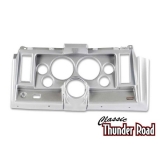 Classic Thunder Road 1969 Camaro 6 Hole Dash Panel 5 Inch Brushed Aluminum Image