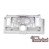 Classic Thunder Road 1969 Camaro Complete Panel 5 Inch, Ultra-Lite Electric, Brushed Aluminum Image