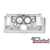 Classic Thunder Road 1969 Camaro Complete Panel 5 Inch, Phantom Electric, Brushed Aluminum Image